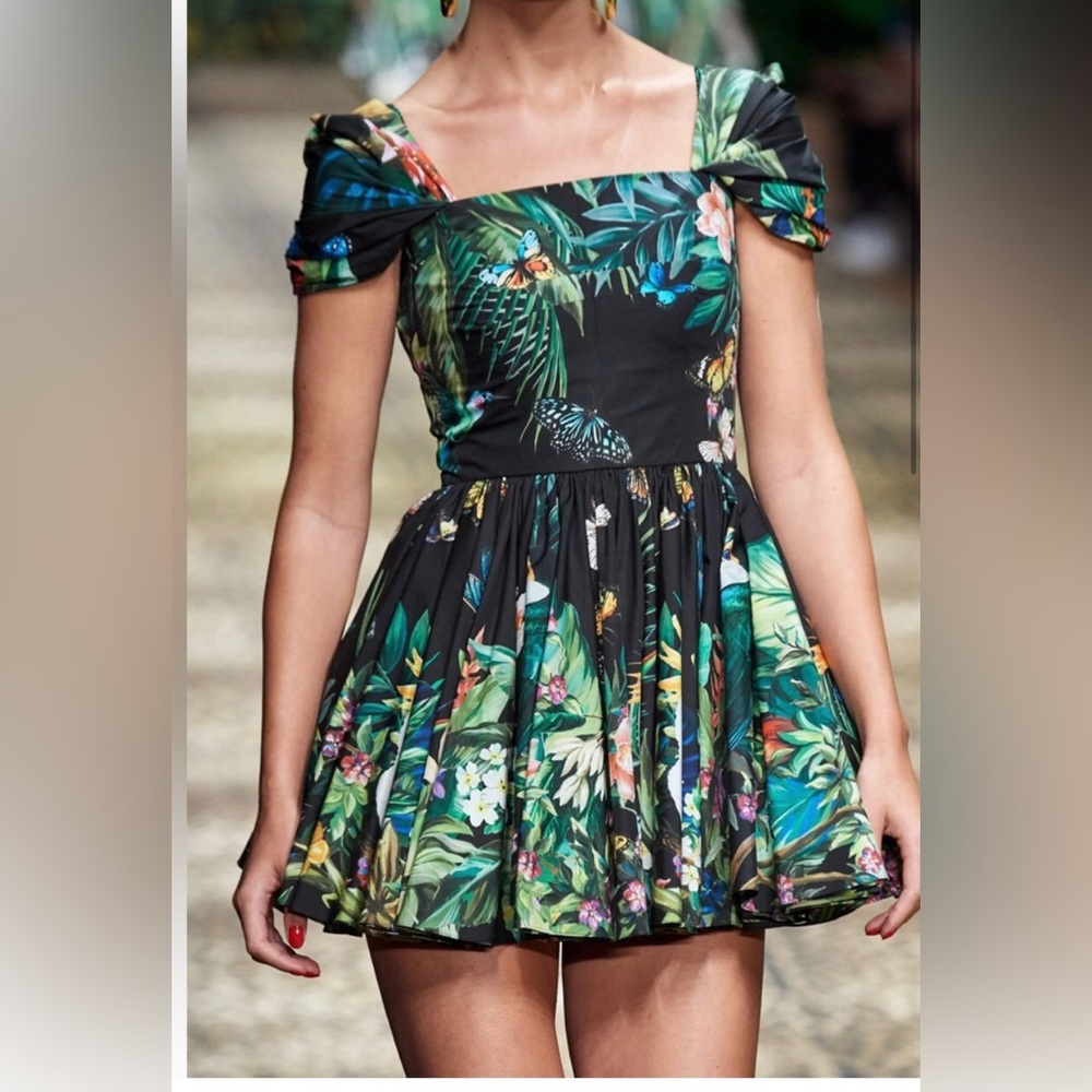 Dolce & Gabbana jungle dress